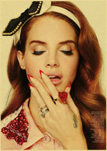 Singer Lana Del Rey Poster