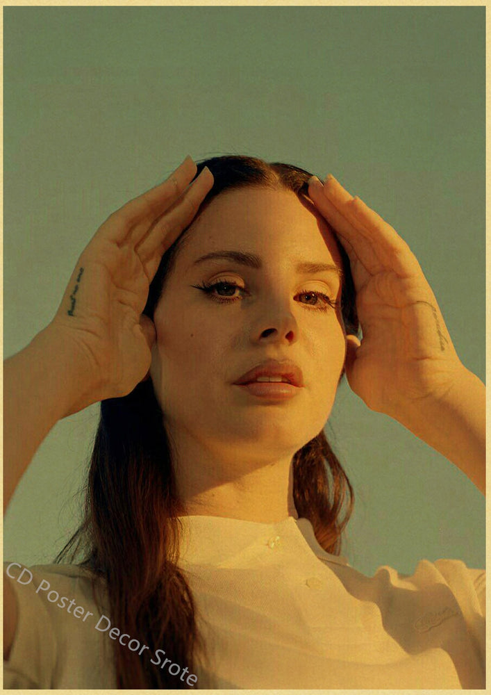 Singer Lana Del Rey Poster