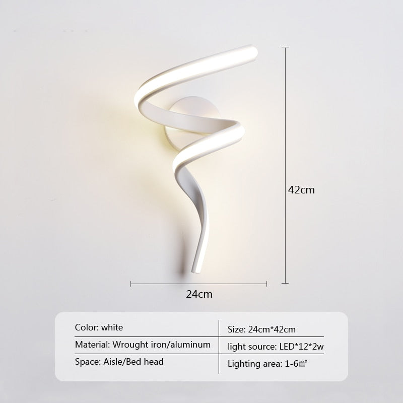 Modern Minimalist LED Wall Lamp