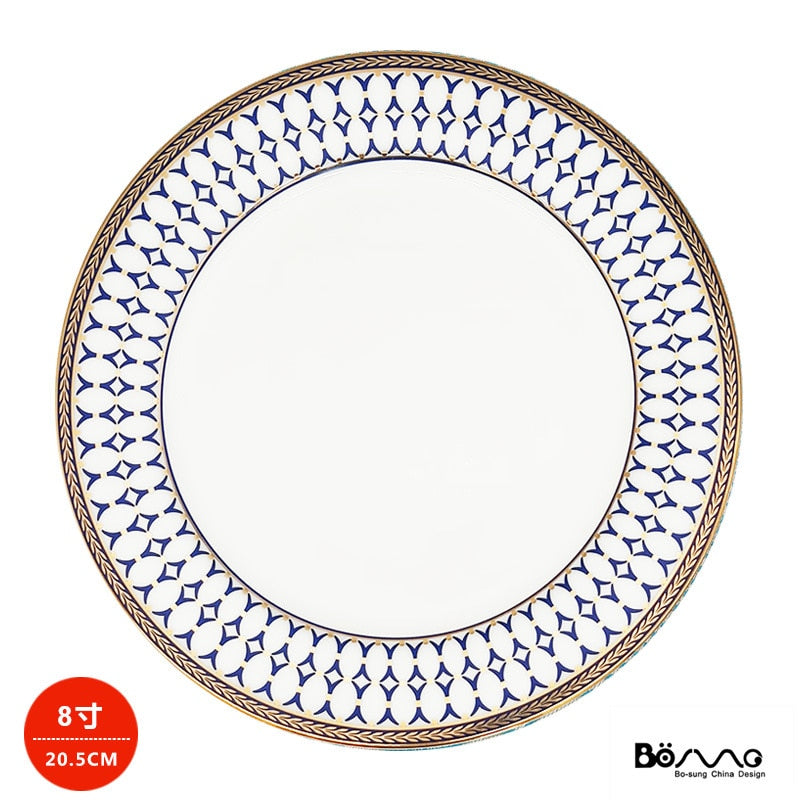 Red Theme Dinner Plate