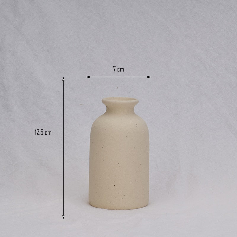 Simple Ceramic Dining Table Vase