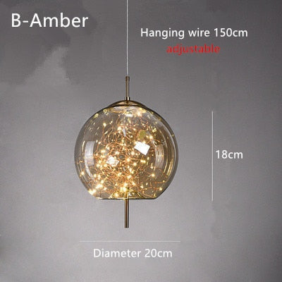 Full Of Star Luxury Long Line Pendant Light