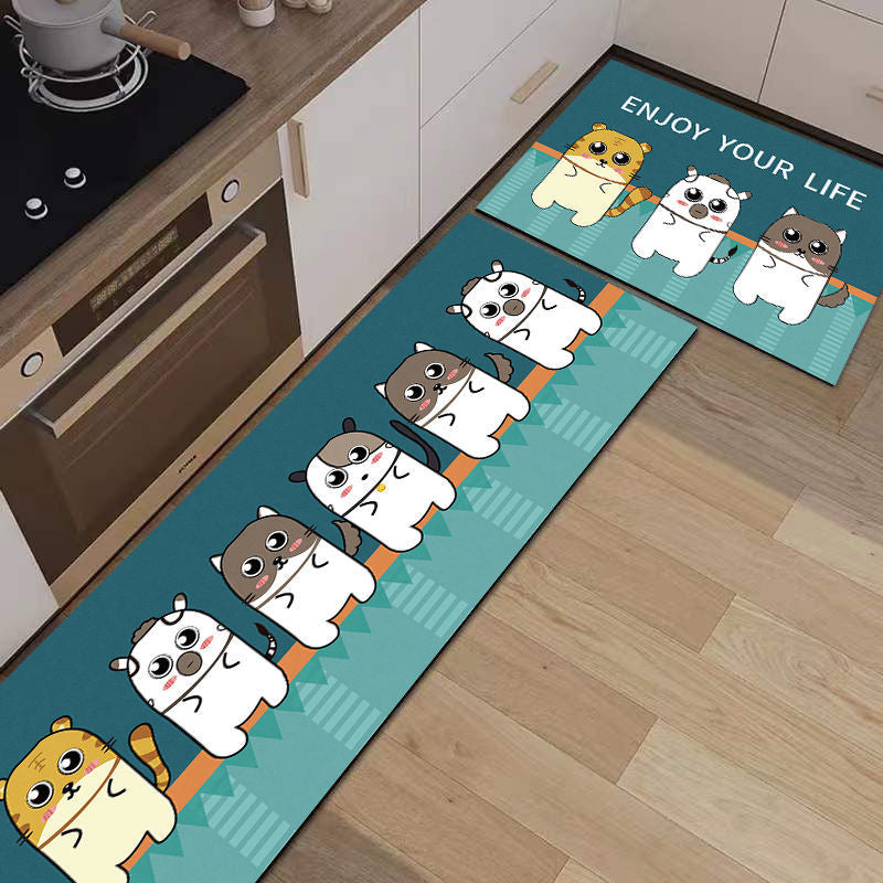 Washable Non-Slip Kitchen Floor Mat