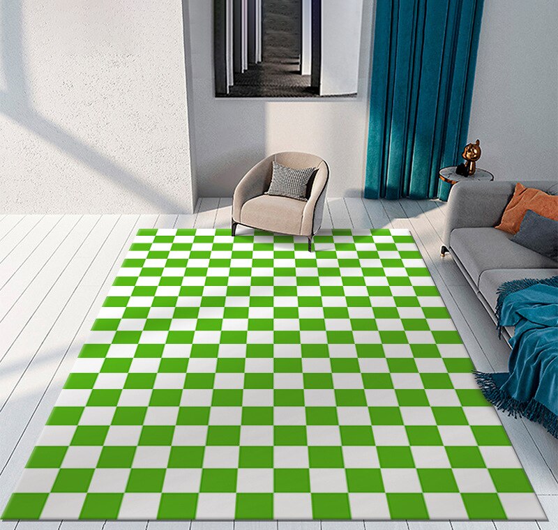 Checkerboard Pattern Carpet