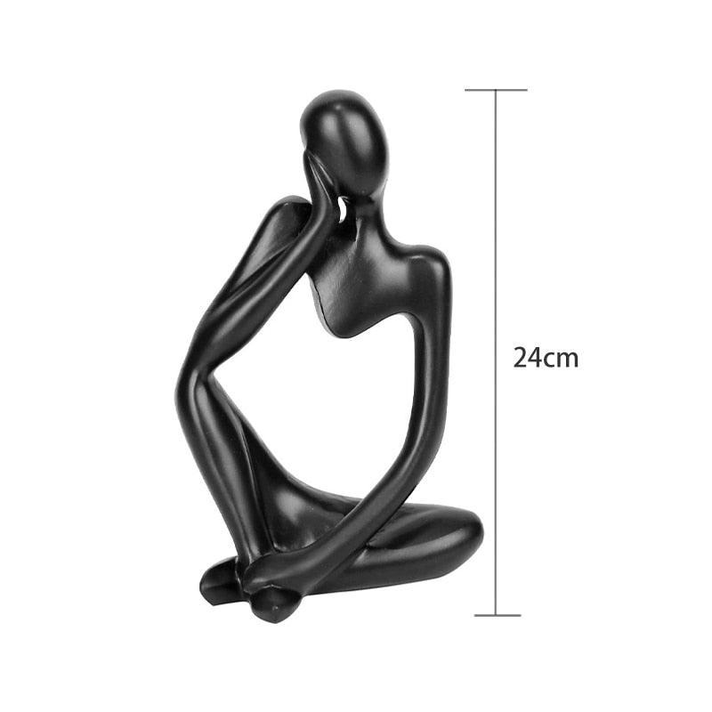 Modern Art Thinker Statue Resin Sculpture