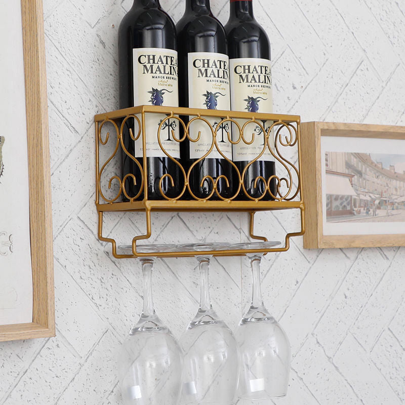 Wall Mount Wine Glass Hanging Frame