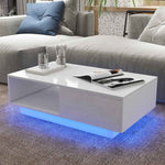 High Gloss RGB LED Coffee Table