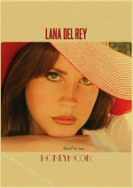 Singer Lana Del Rey Poster