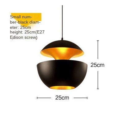 Apple Shape LED Pendant Lamp