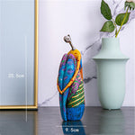 Colourful Woman Resin Statue