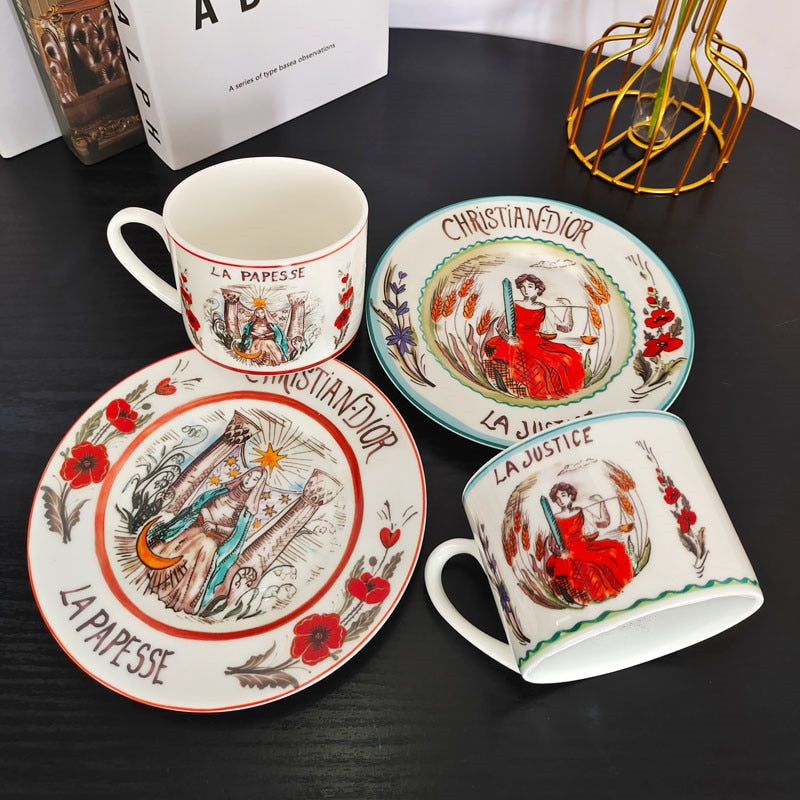 Tarot Star Theme Dinner Set