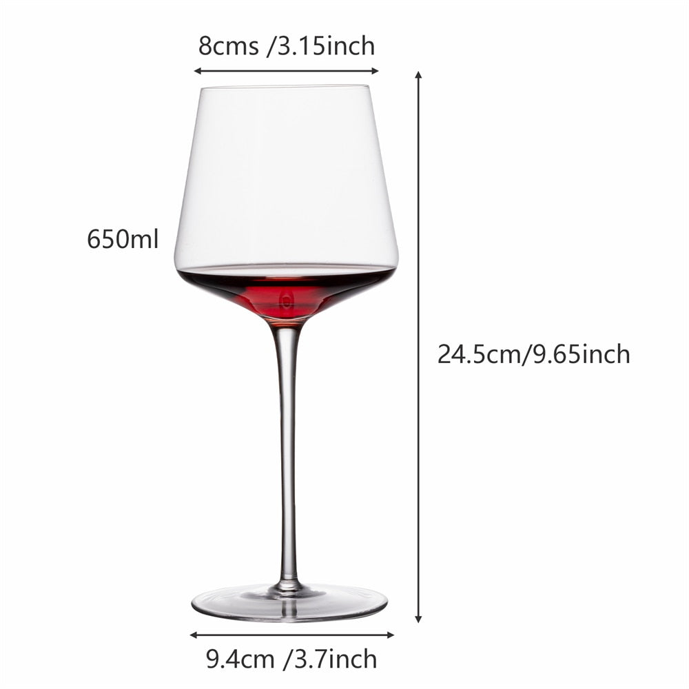 2pcs Lead-Free Wine Glass