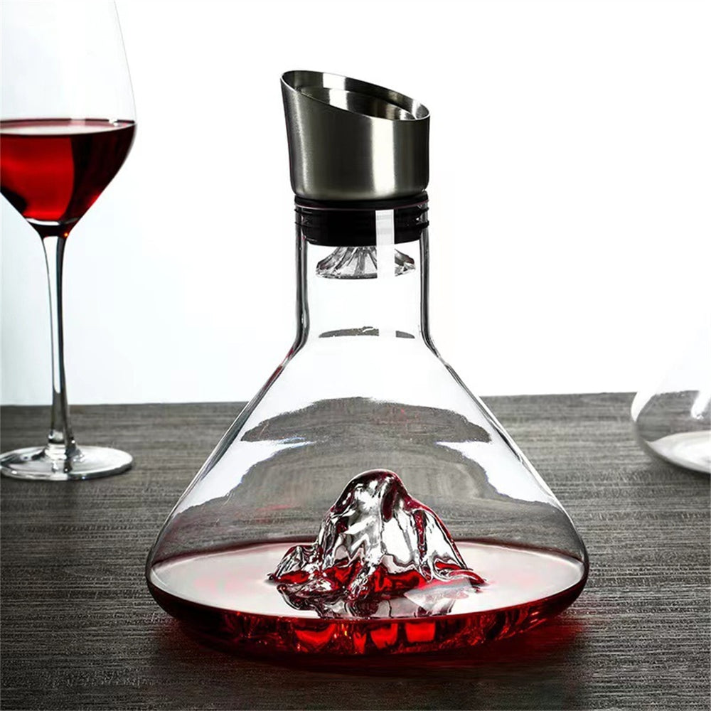 1500ML Whisky Wine Handmade Crystal Decanter