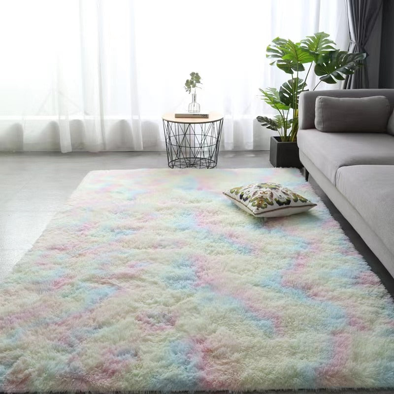 Nordic Super Soft Tie-dye Carpet