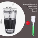 450ml Non-slip Tumbler With Straw