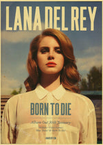 Singer Lana Del Rey Poster