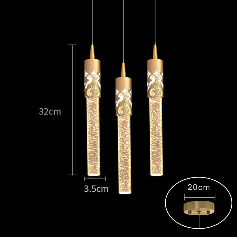 Modern Luxury Crystal Pendant Lamp