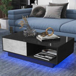 High Gloss RGB LED Coffee Table