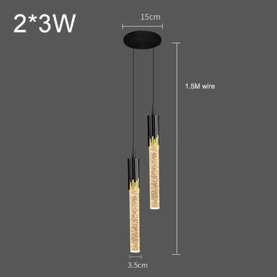 Modern Luxury Crystal Pendant Lamp