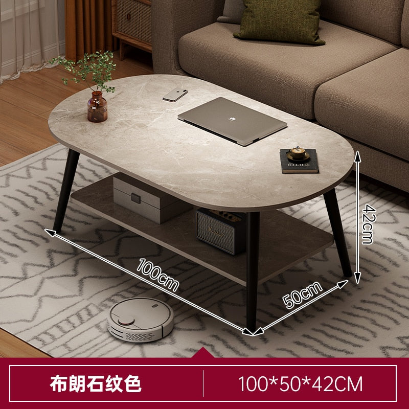 Modern Minimalist Wooden Coffee Table