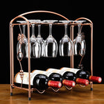 Wall Mount Wine Glass Hanging Frame