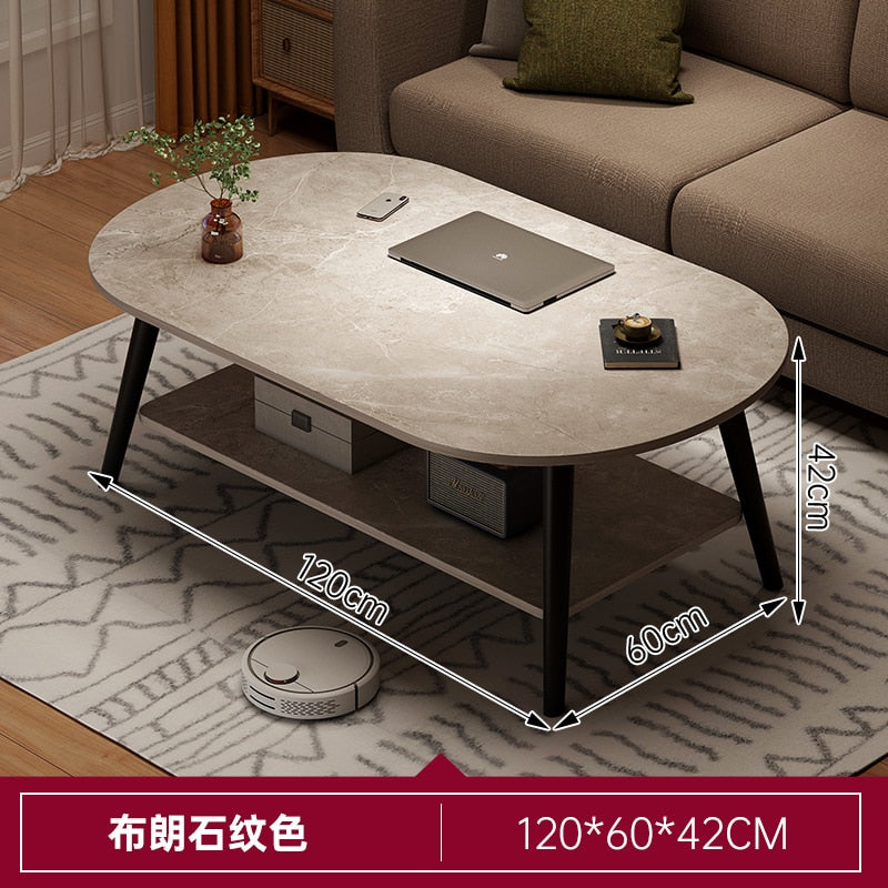 Modern Minimalist Wooden Coffee Table