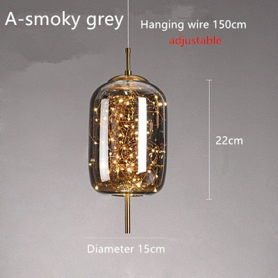 Full Of Star Luxury Long Line Pendant Light