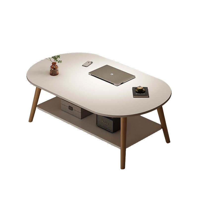 Modern Minimalist Wooden Coffee Table