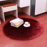 Plush Round Carpet