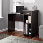 Blackwood Finish Desk with Easy-glide Drawer