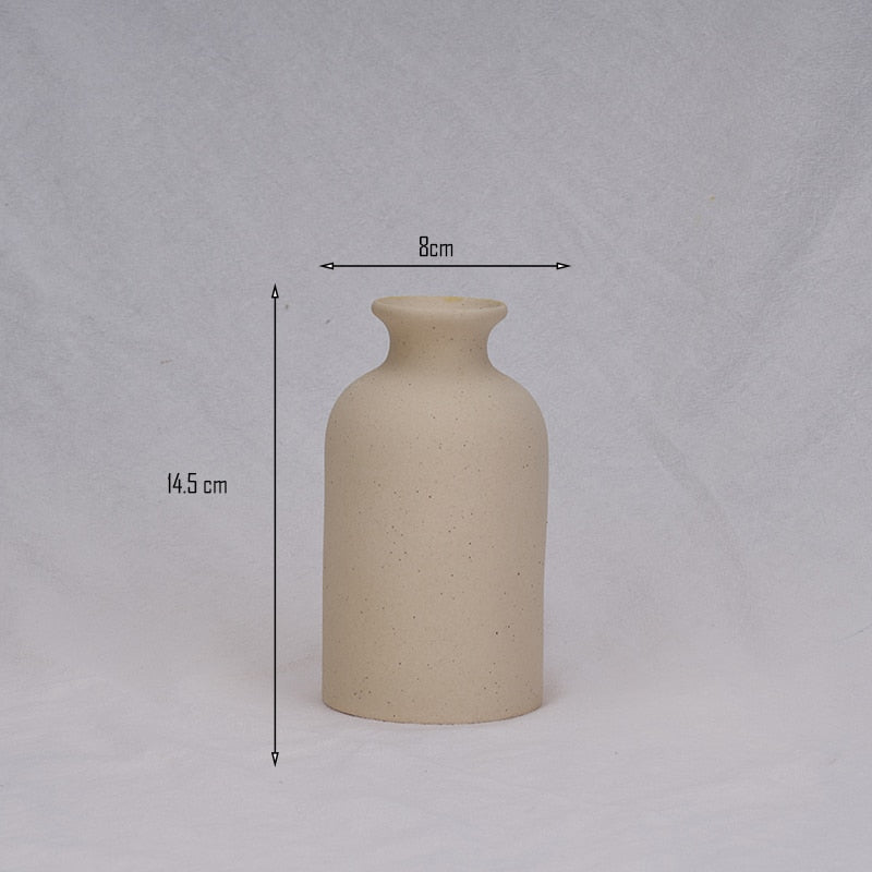 Simple Ceramic Dining Table Vase