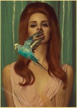 Singer Lana Del Rey Poster