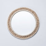 Creative Straw Rope Decorative Mirror