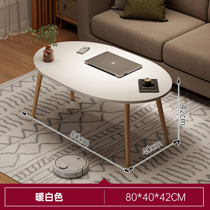 Modern Minimalist Wooden Coffee Table