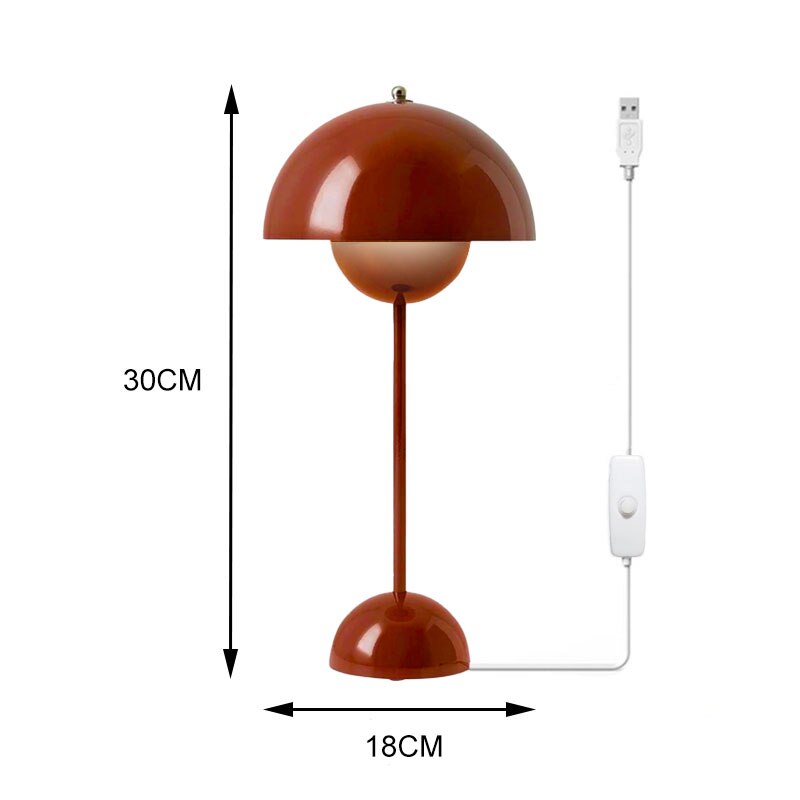 Touch Rechargeable Bud Table Lamp