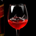 Built-in Shark Wine Glass