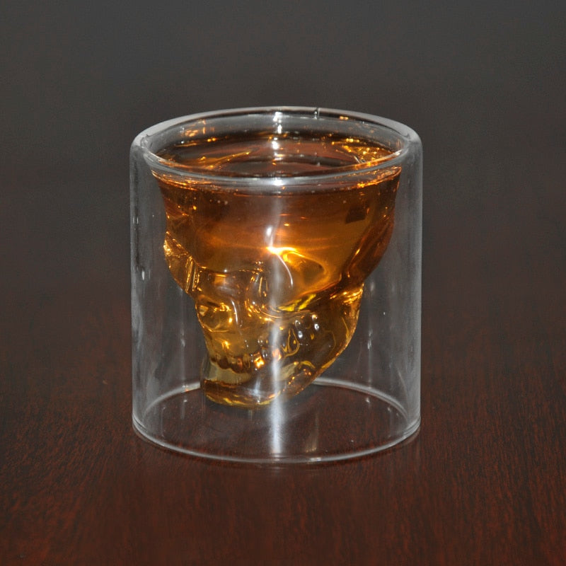 Classical Skull Shape Crystal Glass