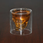 Classical Skull Shape Crystal Glass