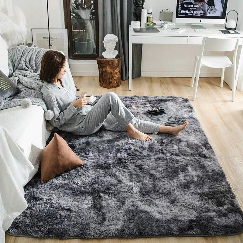 Large Nordic Solid Pile Carpet